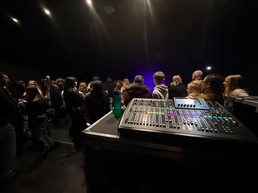 Audio rack detail