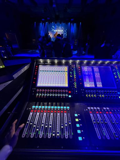 Live sound setup